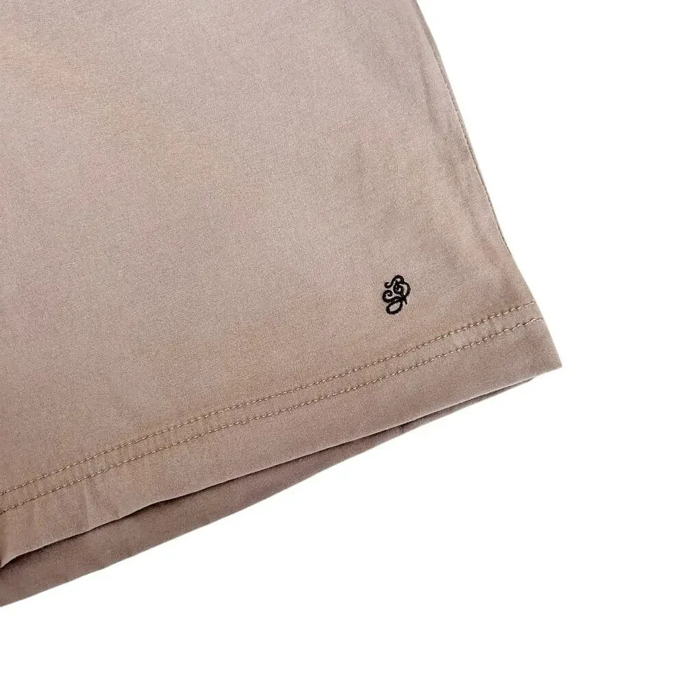 Nike SB Tan Flat Front Shorts Sz 28